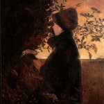 Picking Elderflowers by Rachel Personett