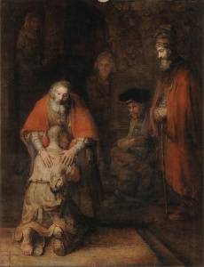 rembrandt - return of the prodigal son